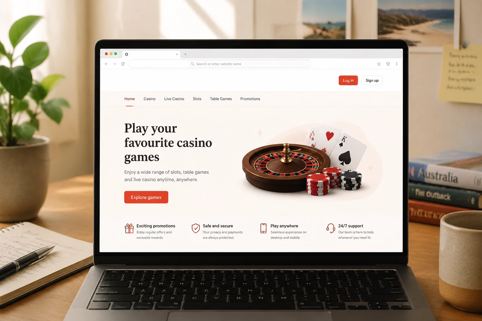 Creating a Woo Casino Account